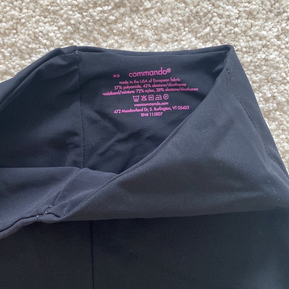 Commando Black Leggings Size XS - Picture 2 of 3